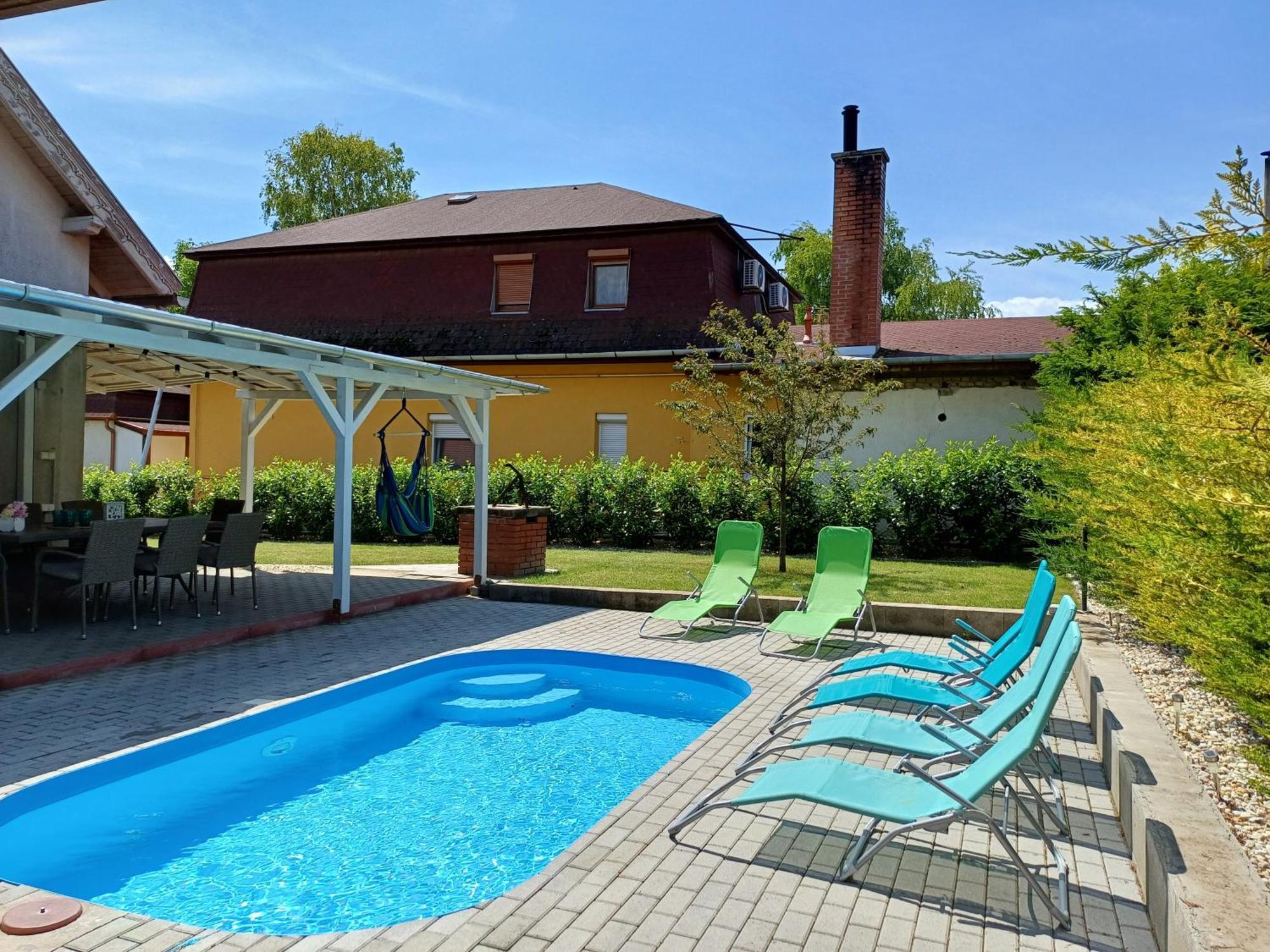Oliva 8 fős Balatoni Nyaraló Balatonakarattya Exterior foto